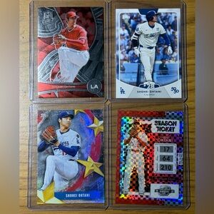 Shohei Ohtani Baseball Card Lot